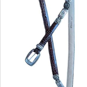 Brighton leather belt.  Size M/32.  Caramel/brown color.